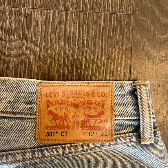Levi's 501 CT Jean - Light wash - Picture 3 of 5